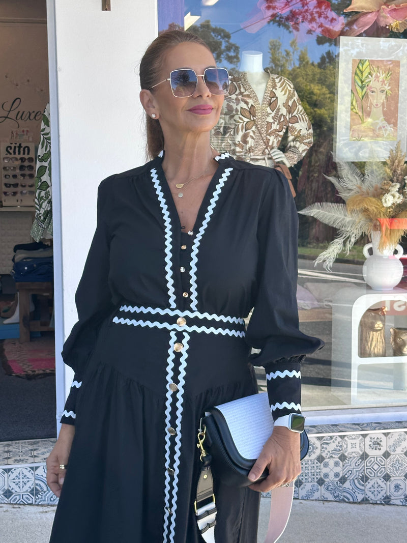 Charleize Ric Rac Blouse