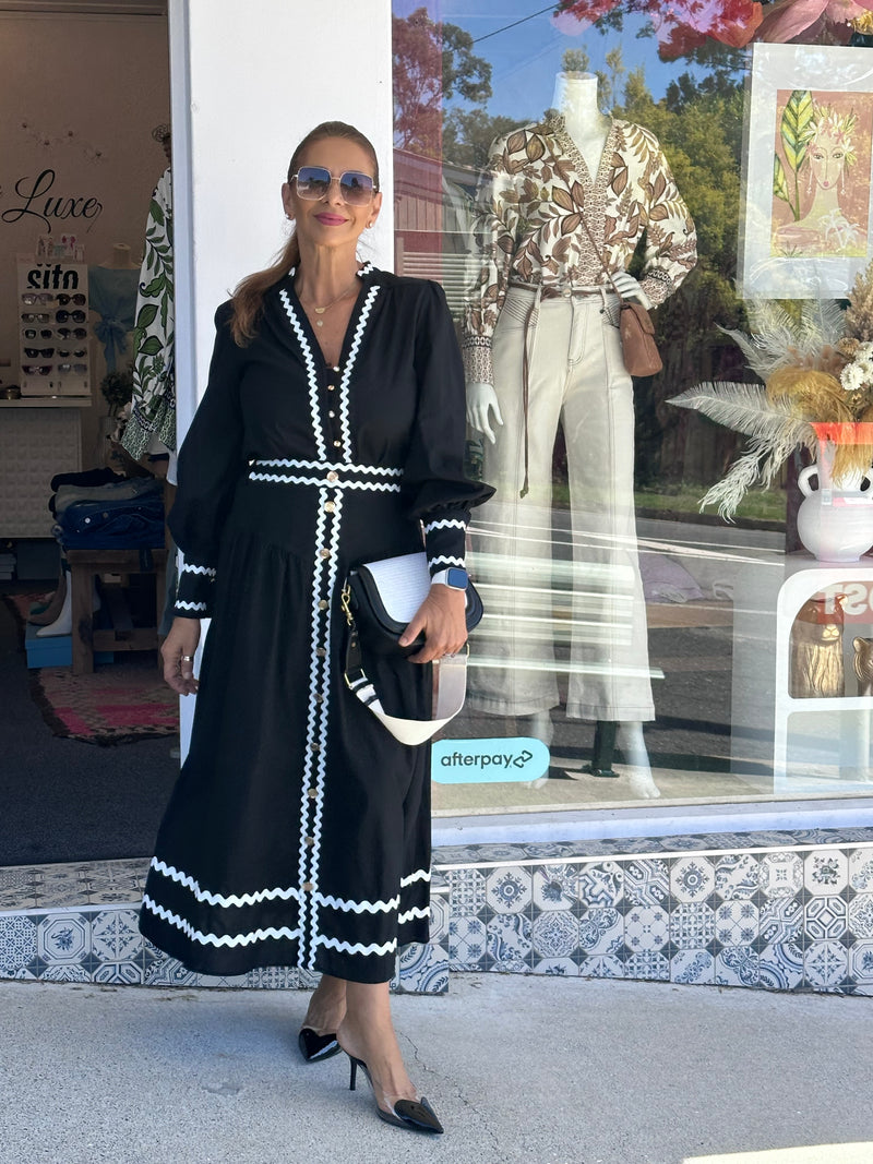 Charleize Ric Rac Blouse