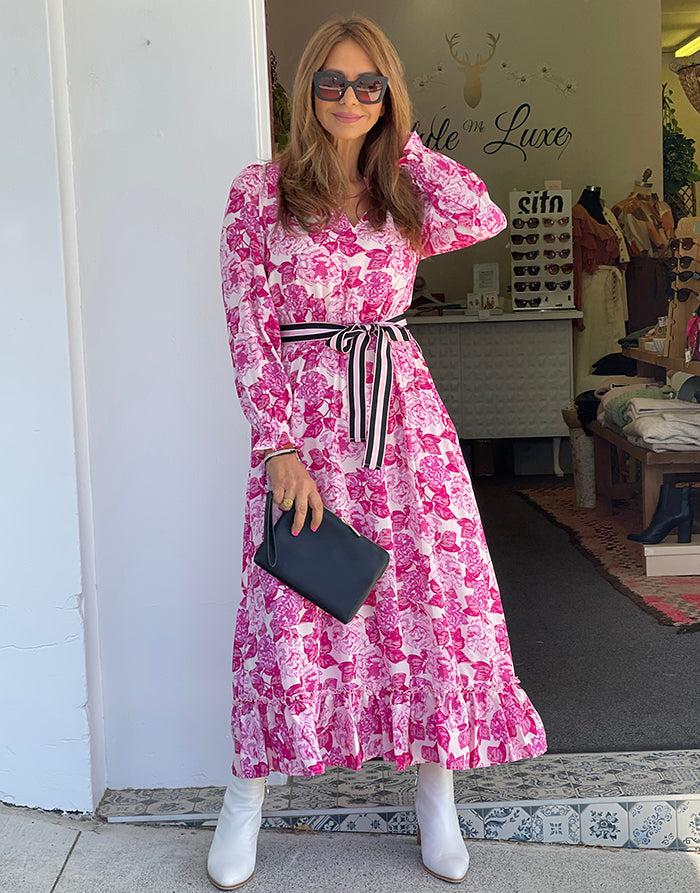 Miranda Dress - Rosalia Pink