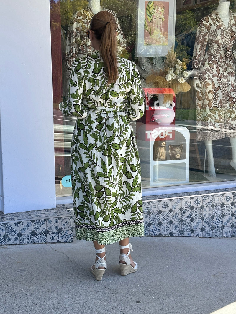 Nimph Flora Dress - Green