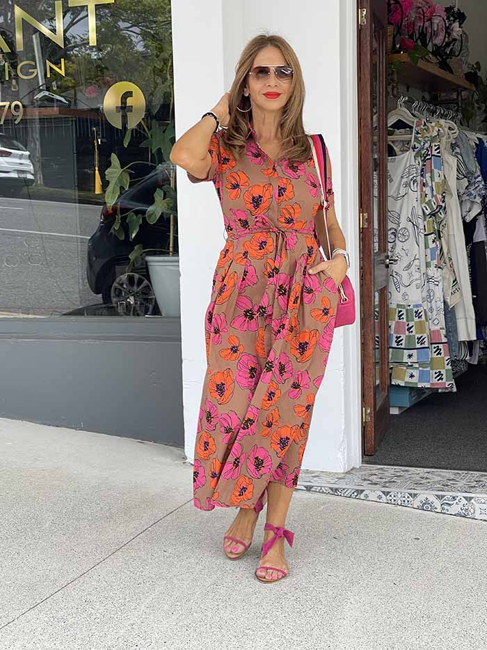 Rosselini Dress - Bromley Print