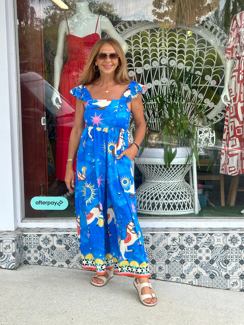 Mystic Blue Jumpsuit