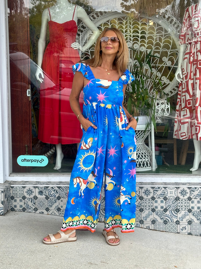 Mystic Blue Jumpsuit