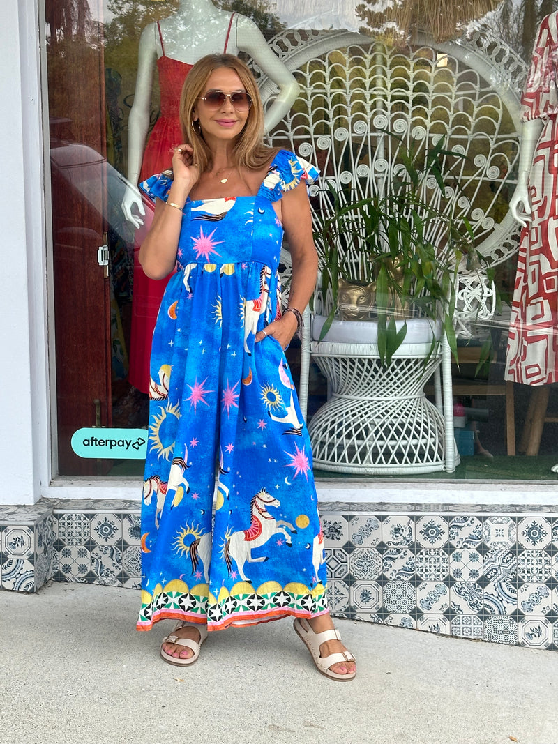 Mystic Blue Jumpsuit