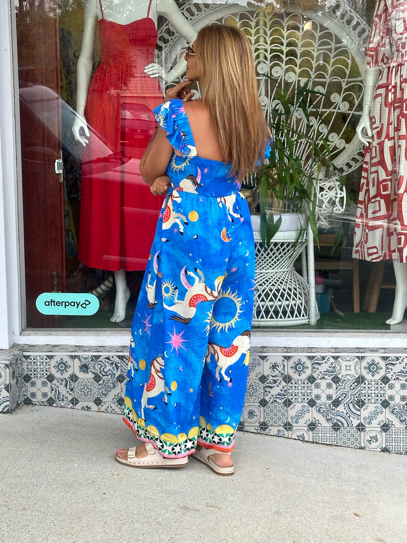 Mystic Blue Jumpsuit