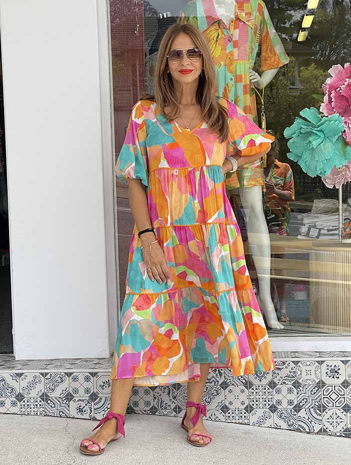 Tropicana Tiered Maxi Dress