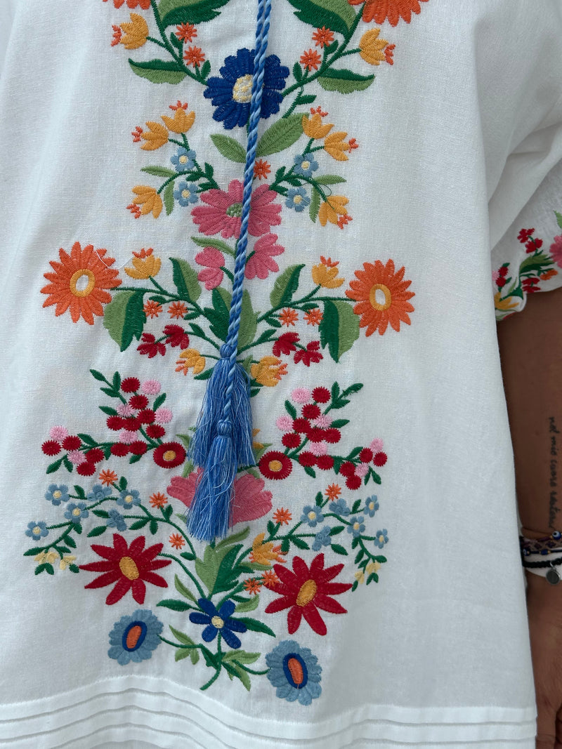 Seville Embroidered Dress
