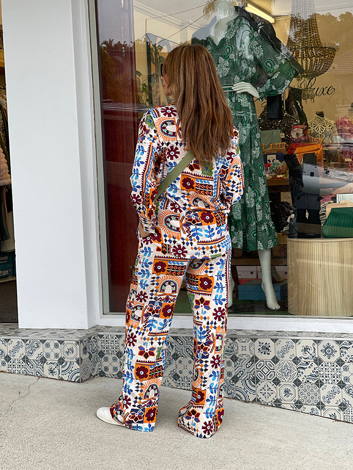 Elora Print Pants