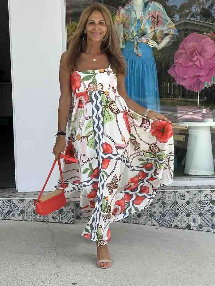 Bold Chica Floral Maxi Dress