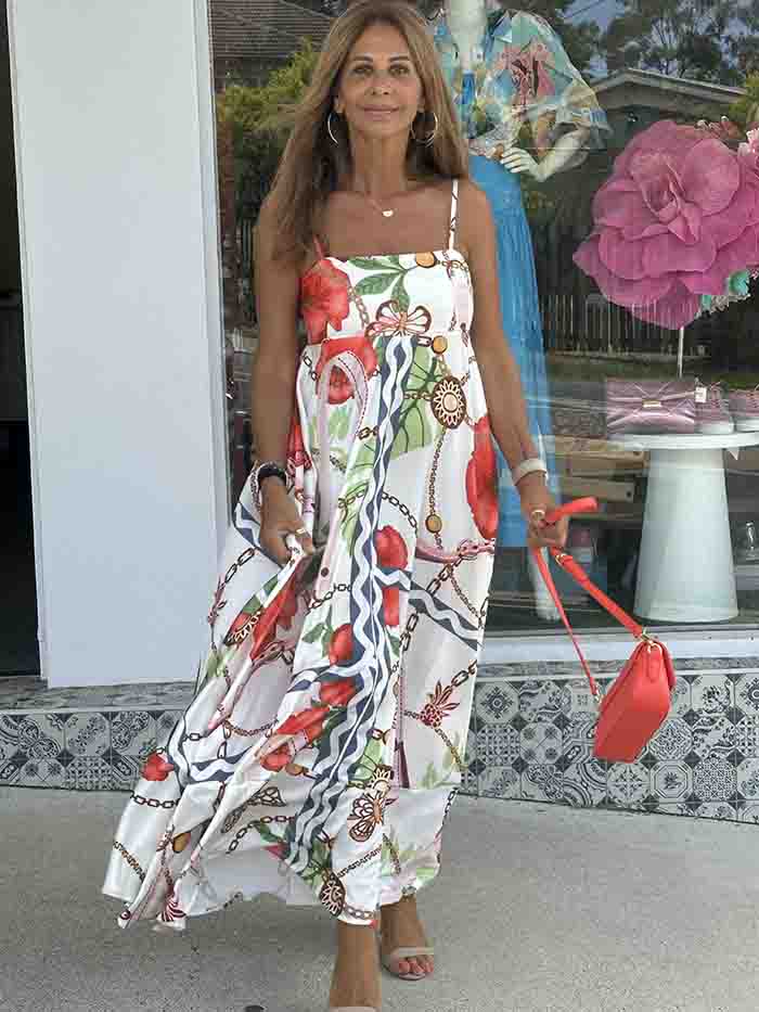 Bold Chica Floral Maxi Dress