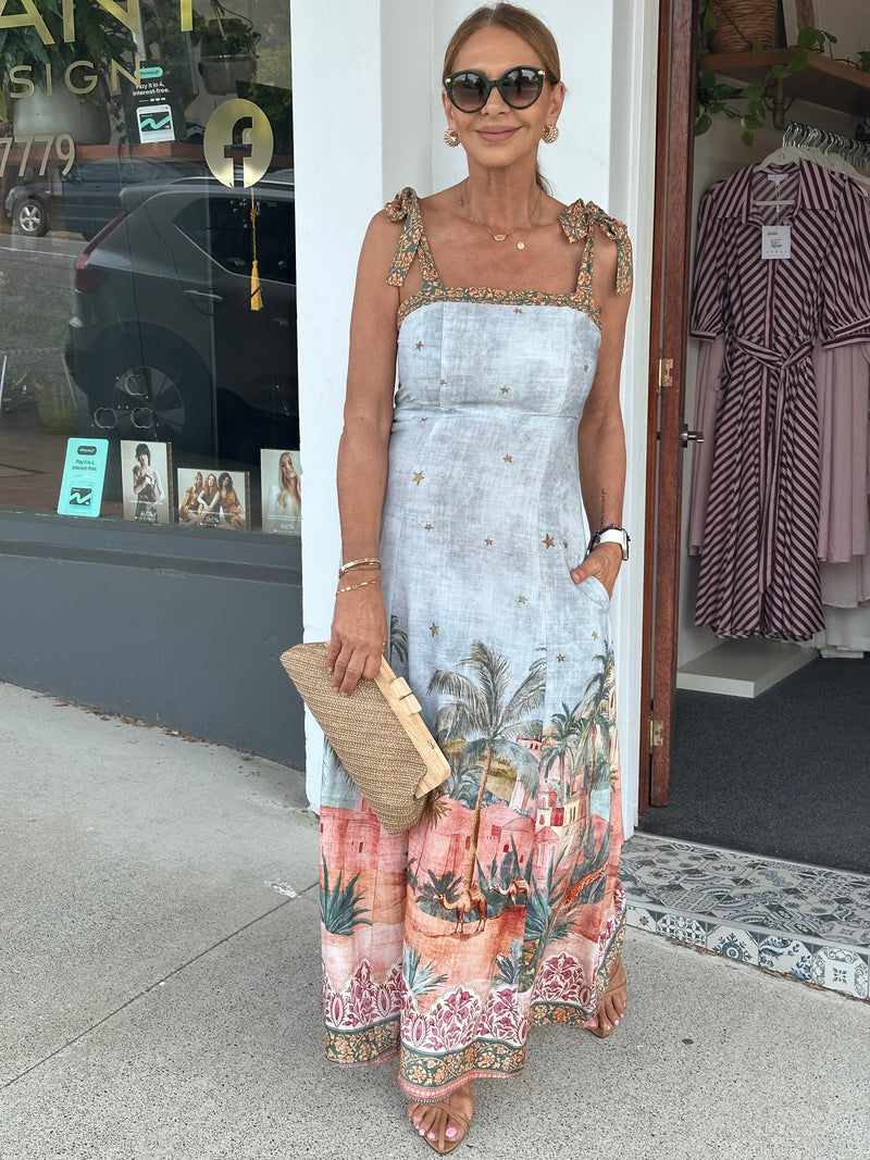 Desert Mirage Maxi Dress