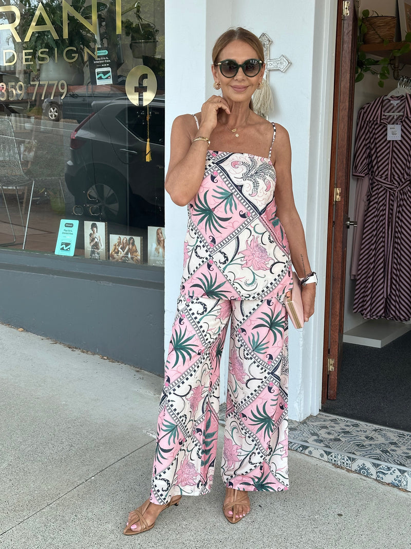 Oasis Palm Pants