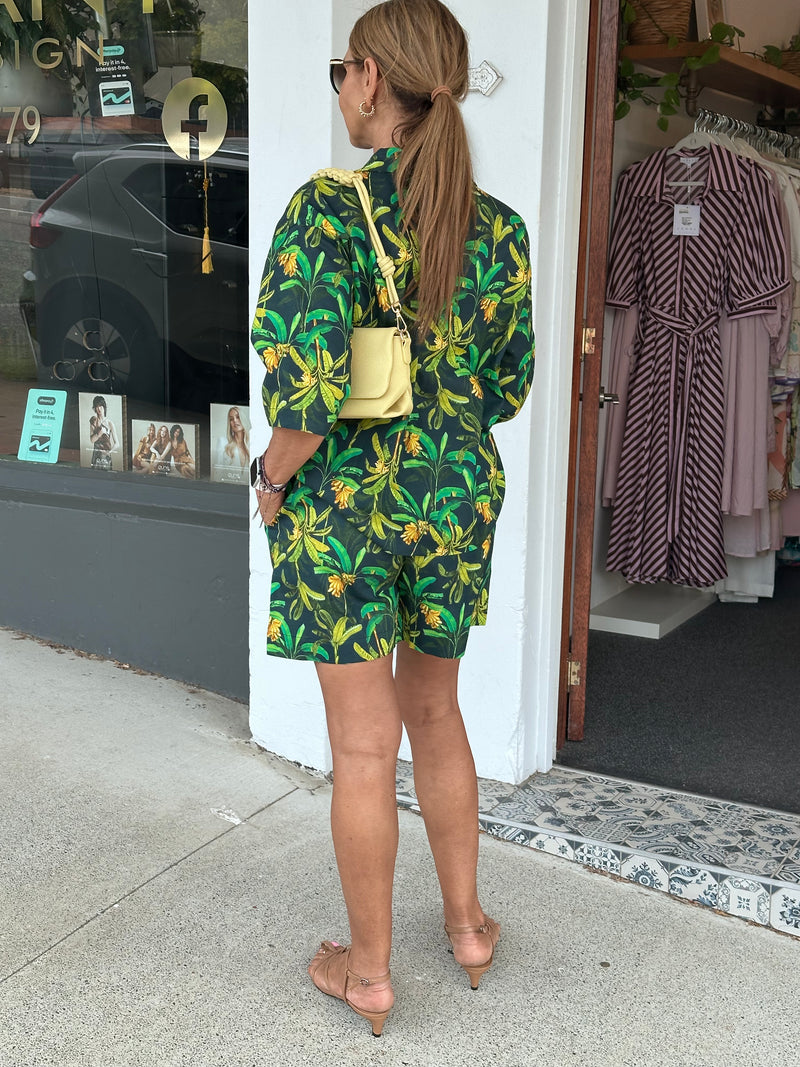 Green Rainforest Shorts