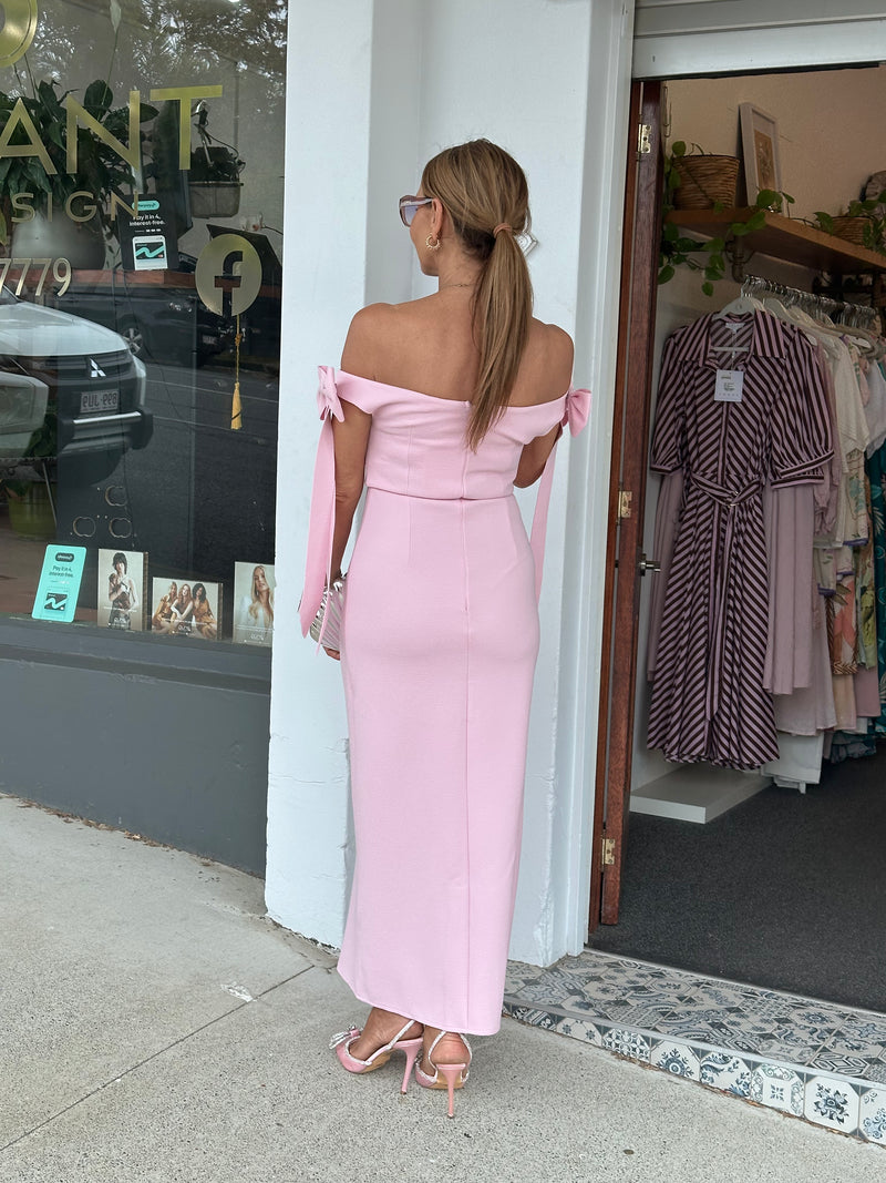 Selena Dress - Baby Pink