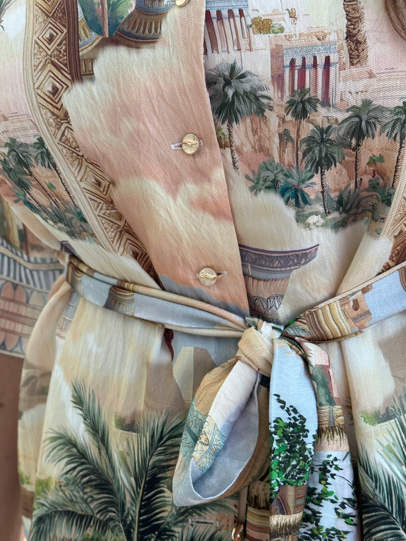 Citadel Palm Belted Top