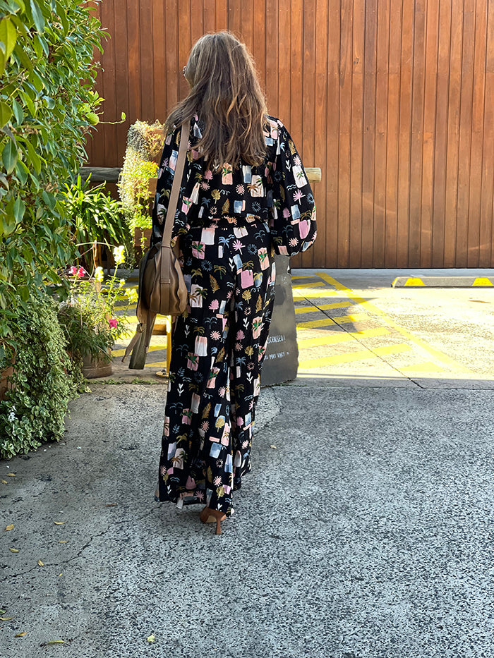 Miccah Pants - Black Print