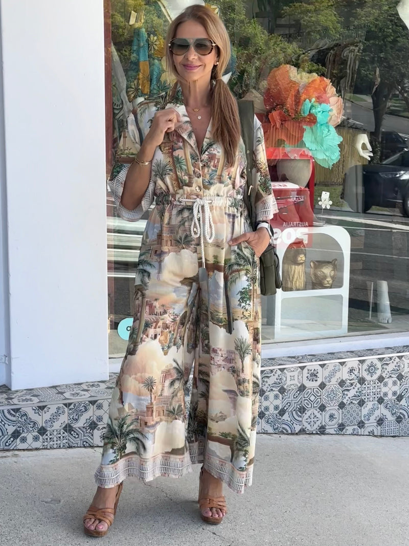 Citadel Palm Jumpsuit