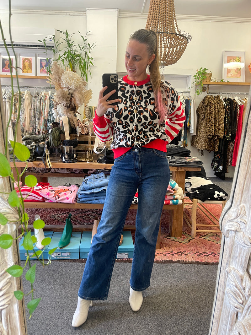 Fran Leopard Knit