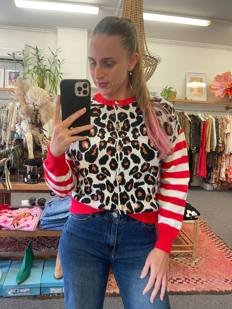 Fran Leopard Knit