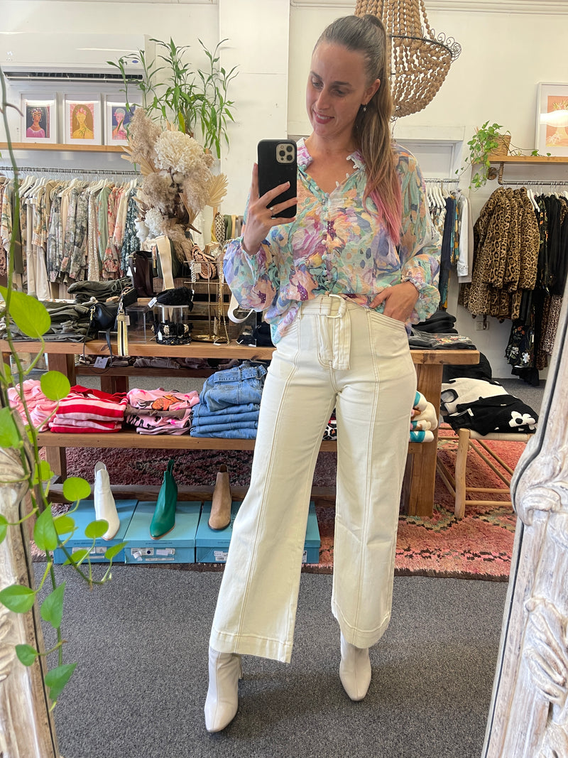 Floral Fantasy Blouse