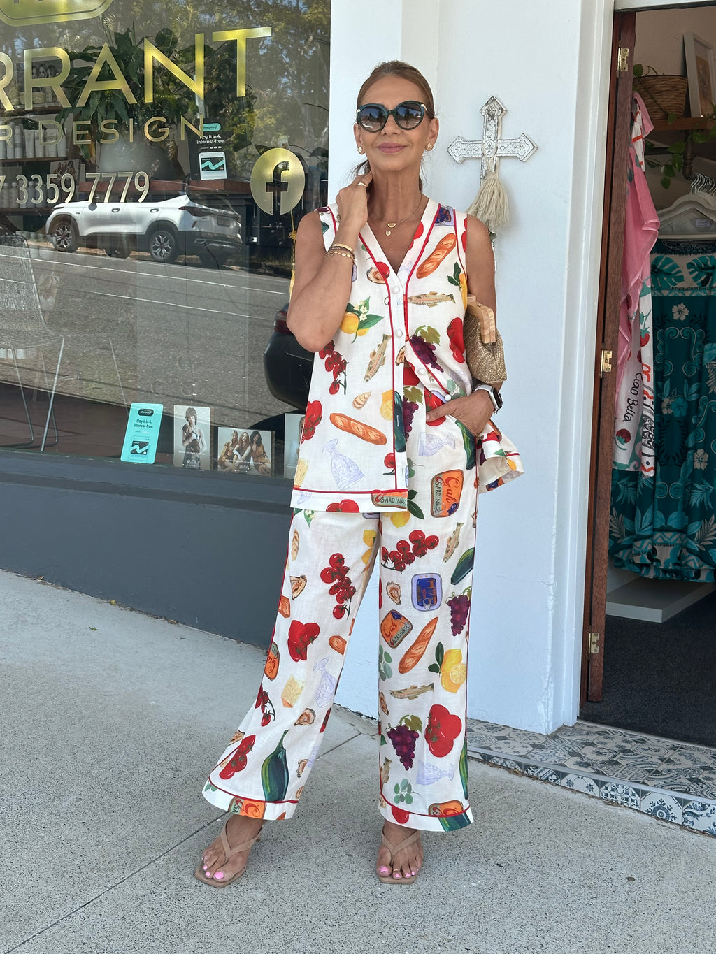 Long Lunch in Italy Pants