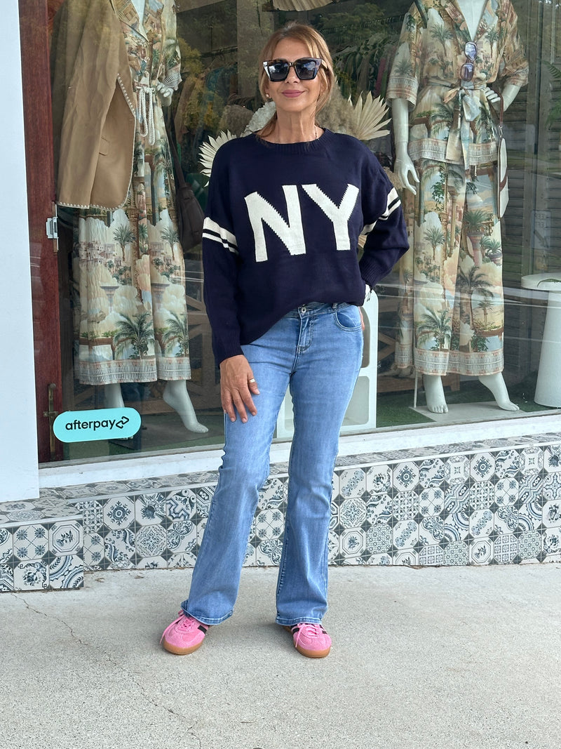 Light Wash Flare Jean