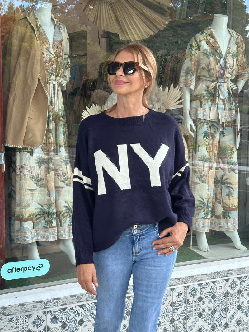NY Jumper - Navy