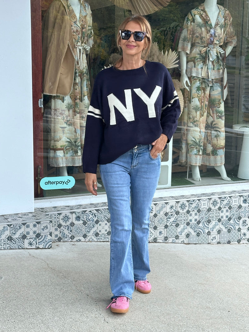 NY Jumper - Navy