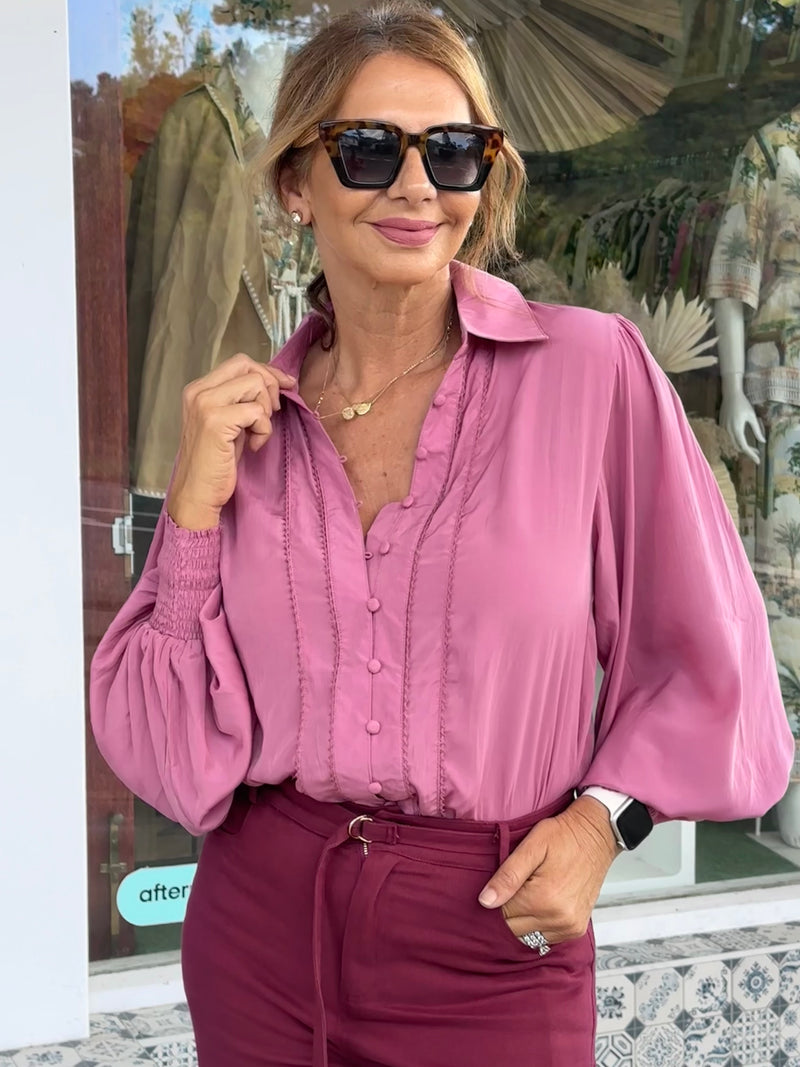 Mauve Blouse