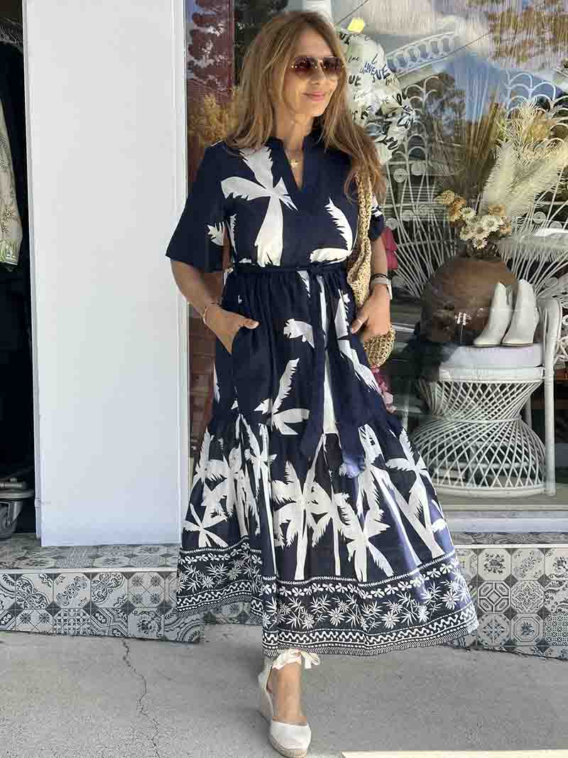 Lynwood Dress - Blue Haven