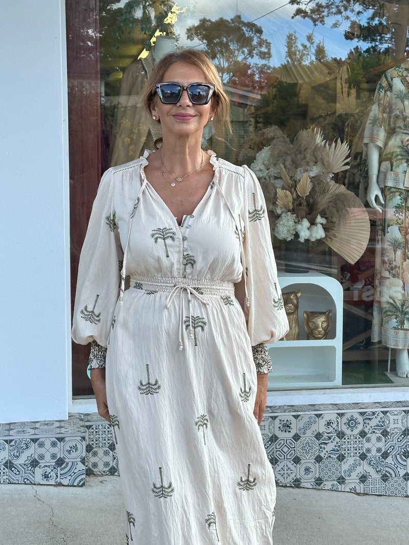 Arizona Palm Maxi Dress