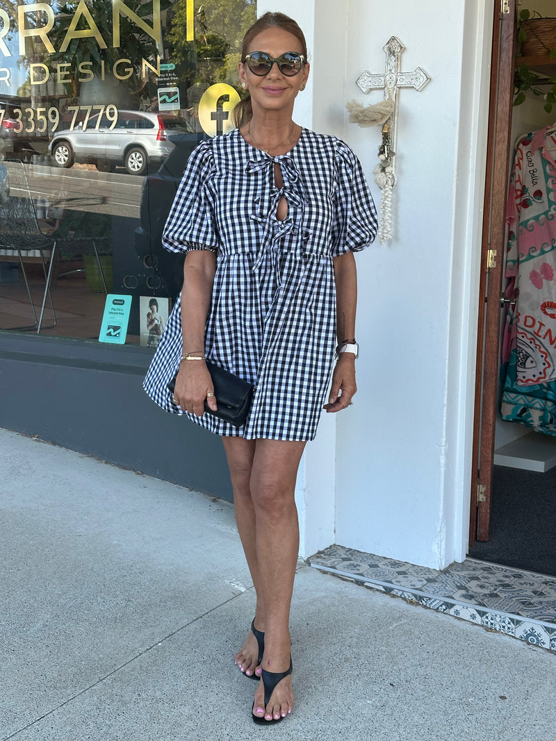 Gingham Picnic Dress