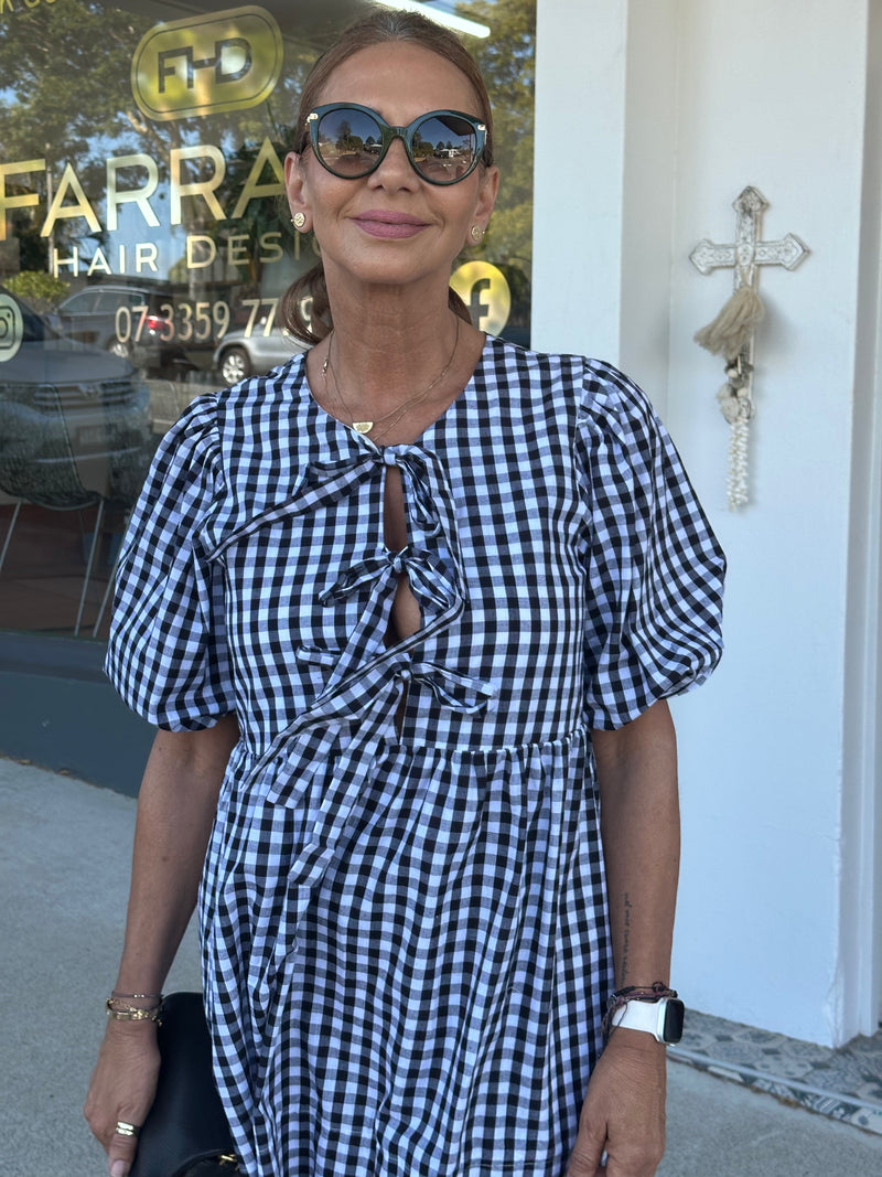 Gingham Picnic Dress
