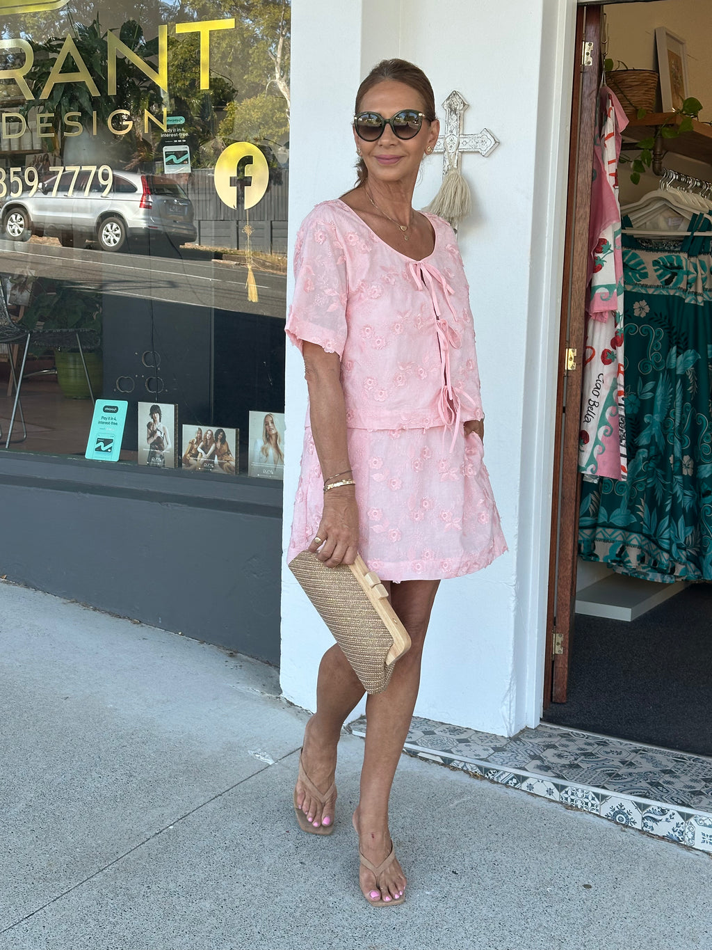 Beauvais Blush Flora Top