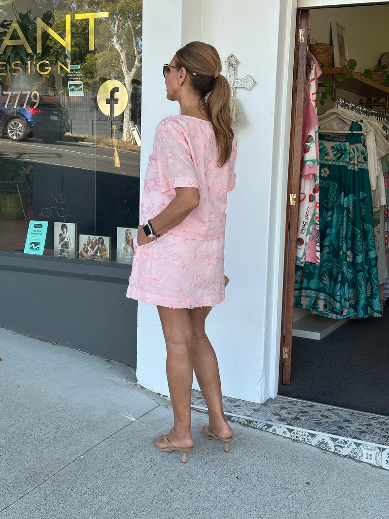 Beauvais Blush Flora Top