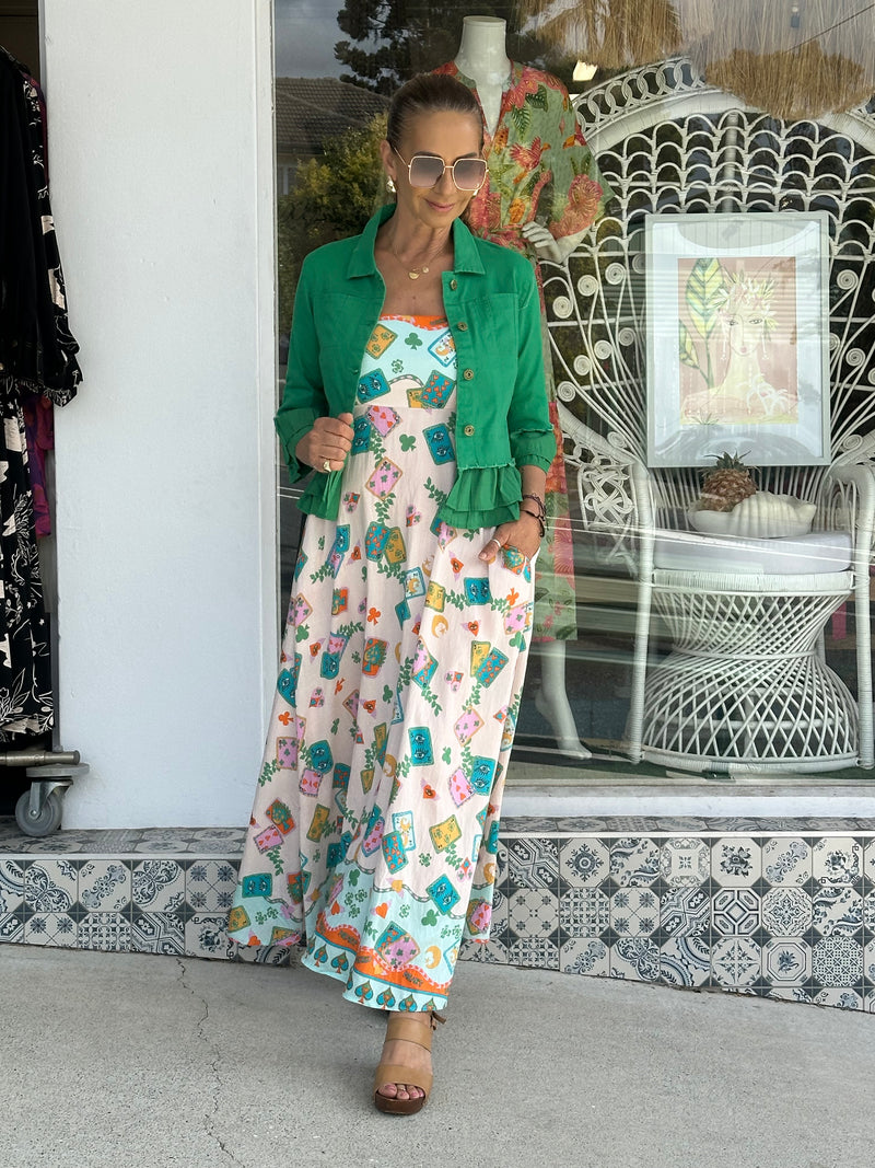 Sacred Heart Maxi Dress