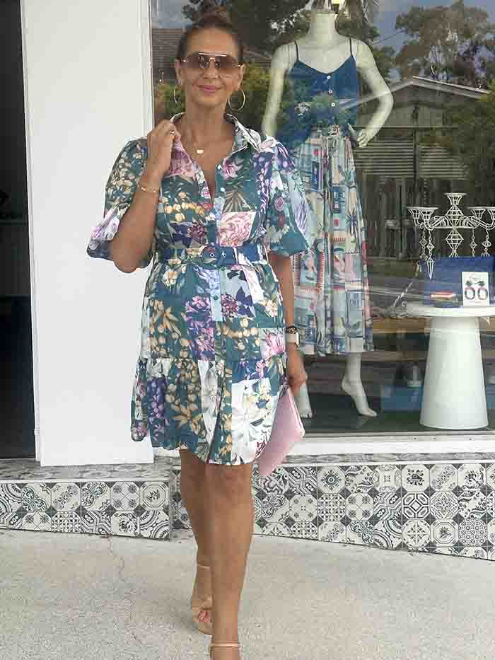 Lorinda Floral Dress