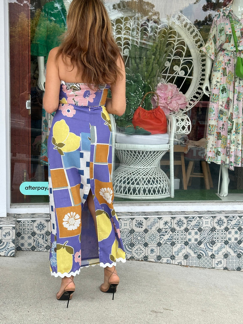Lilac Lemonade Dress