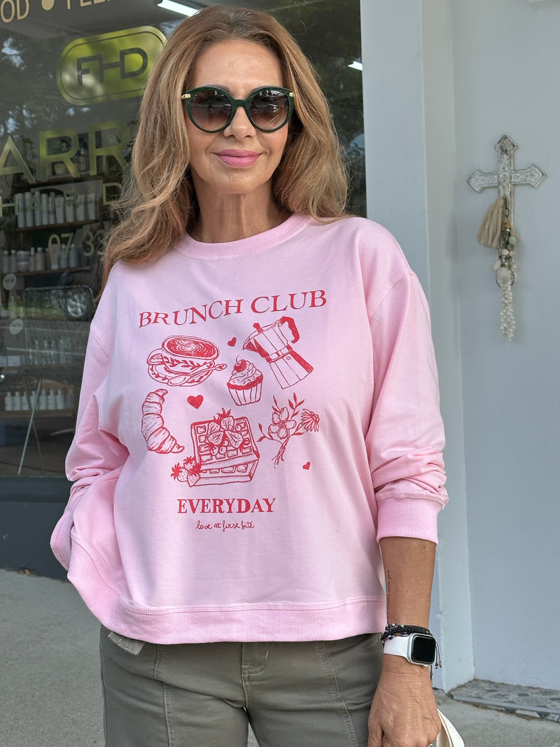 Brunch Club Sweat Top