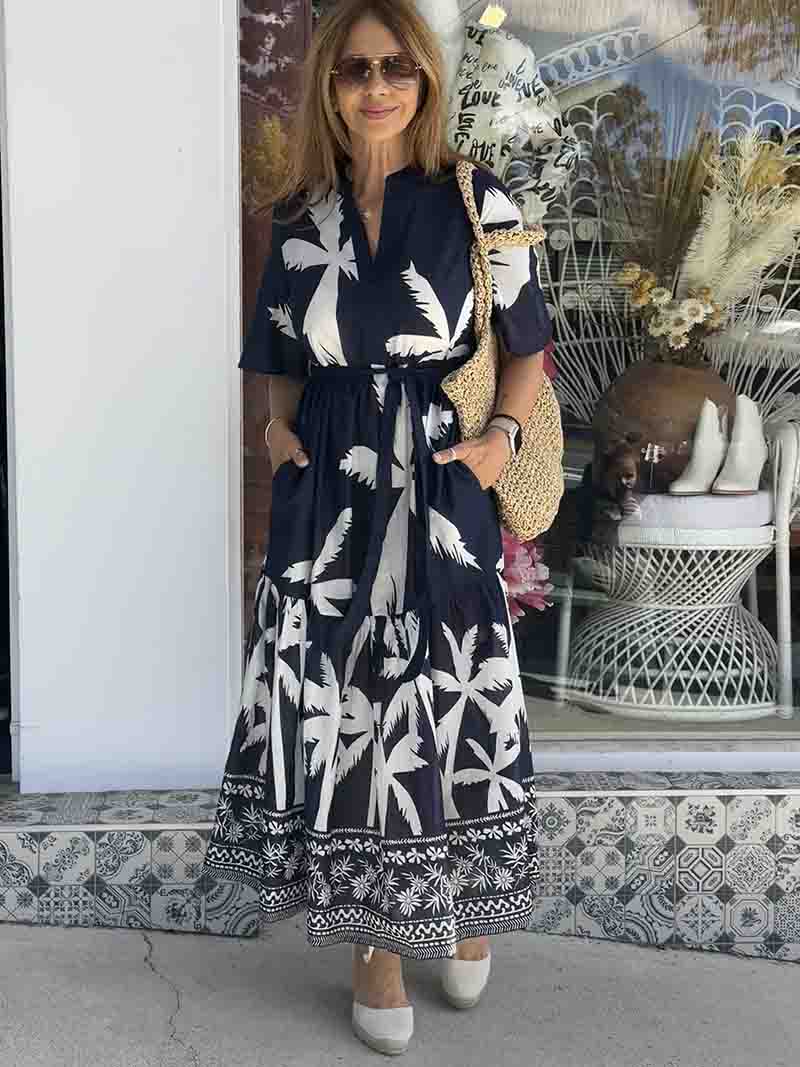 Lynwood Dress - Blue Haven