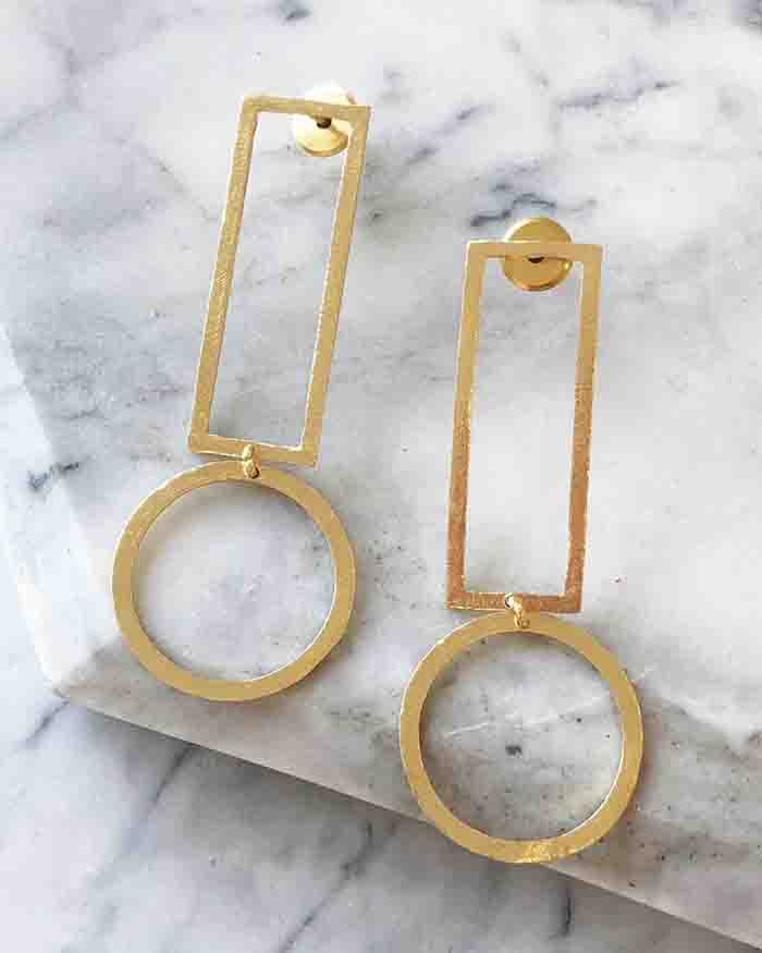 Brit Earrings Gold