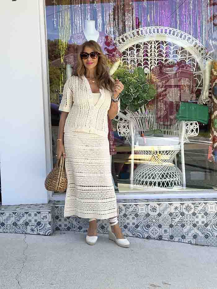 Seashell Crochet Skirt