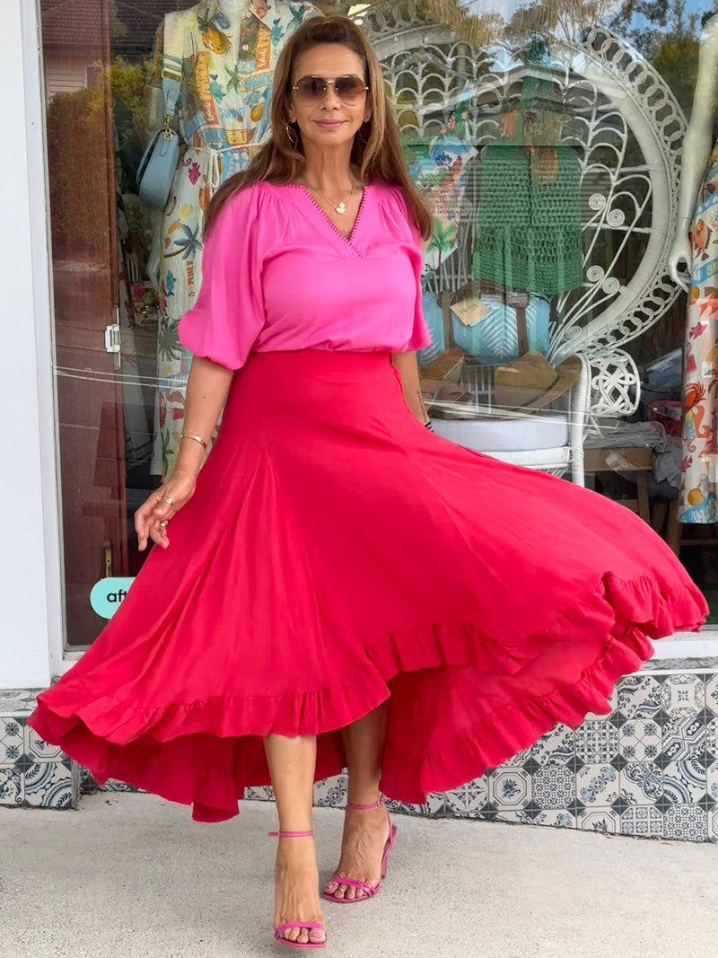 Showcase Blouse - Pink