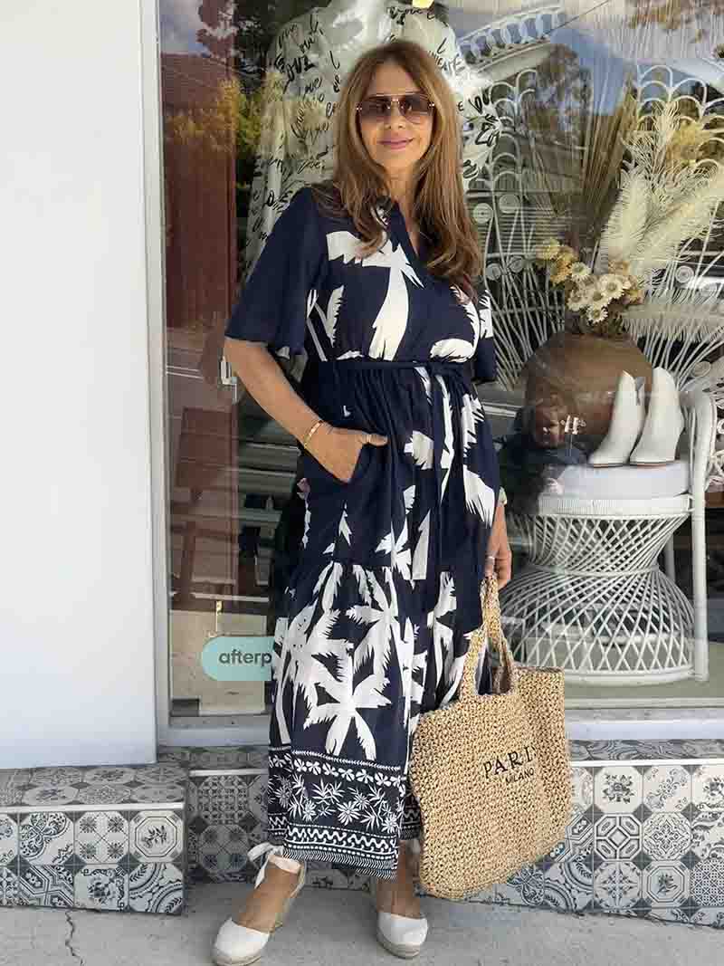 Lynwood Dress - Blue Haven