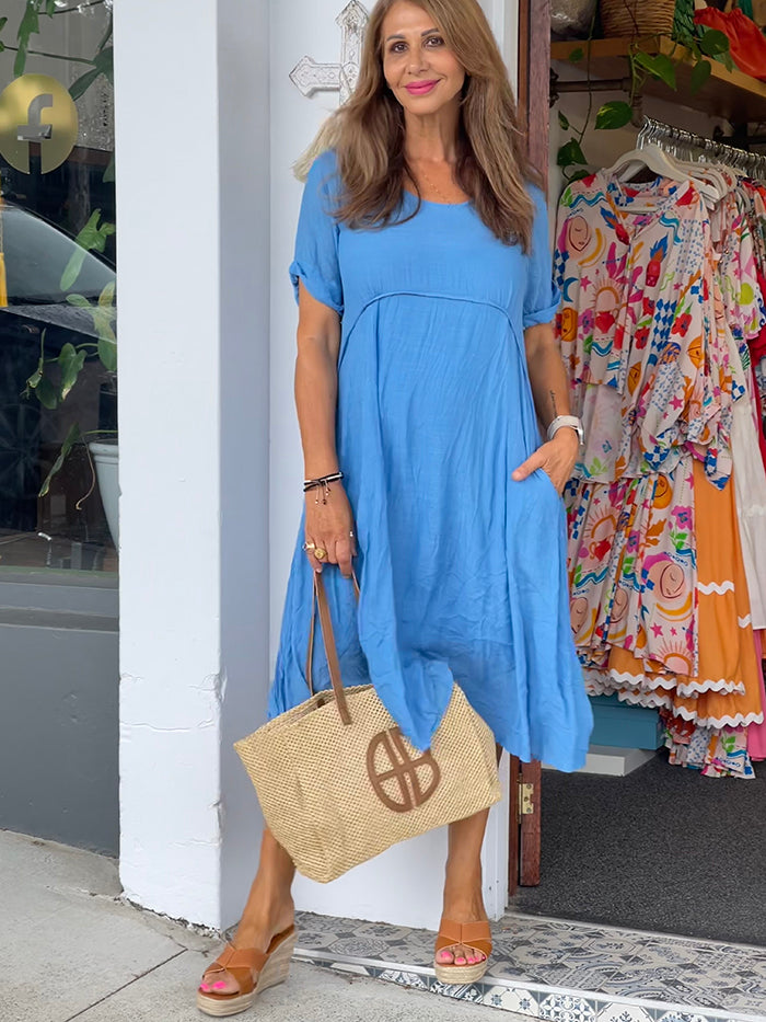 Kora Dress - Blue