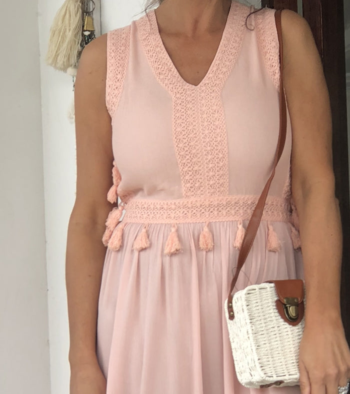 Levanto Dress - Rose Smoke