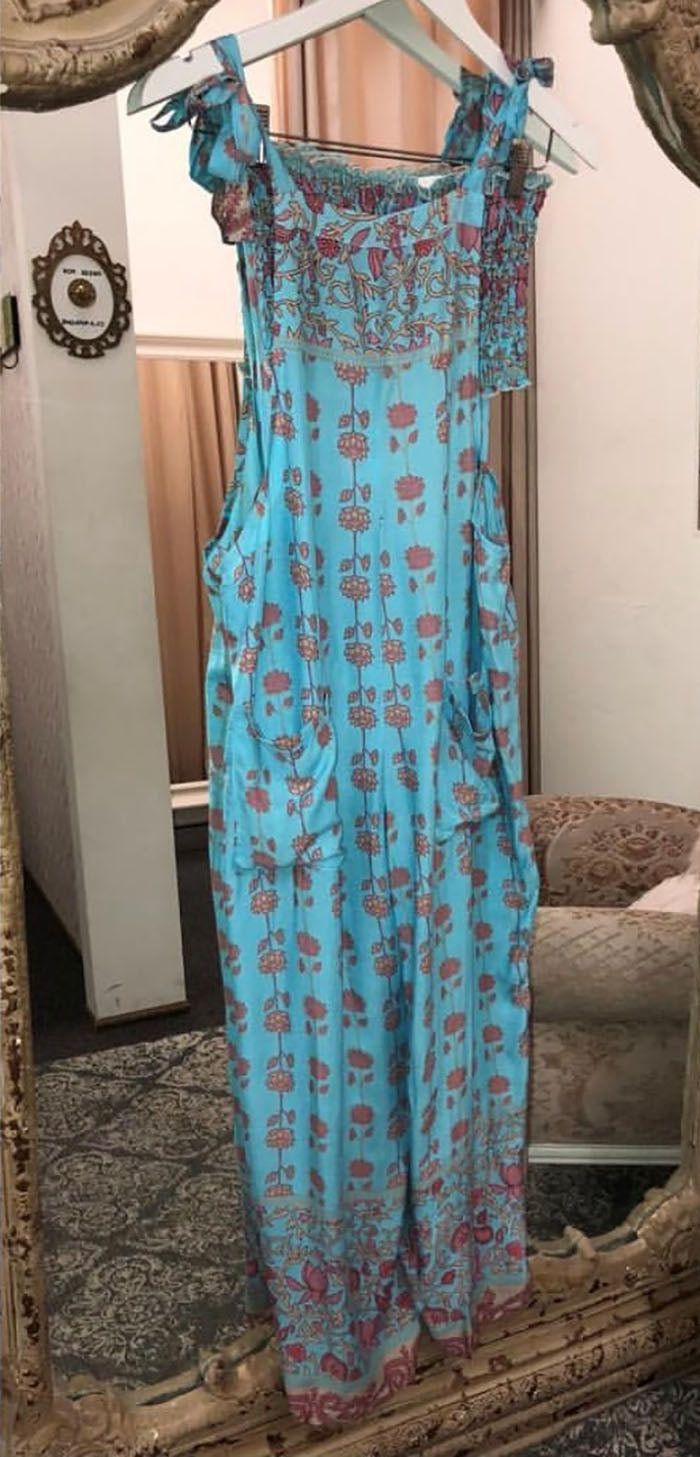 Gypsy Turquoise Jumpsuit Set