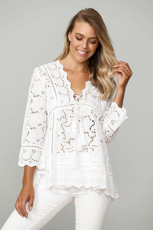 Barton Top - White