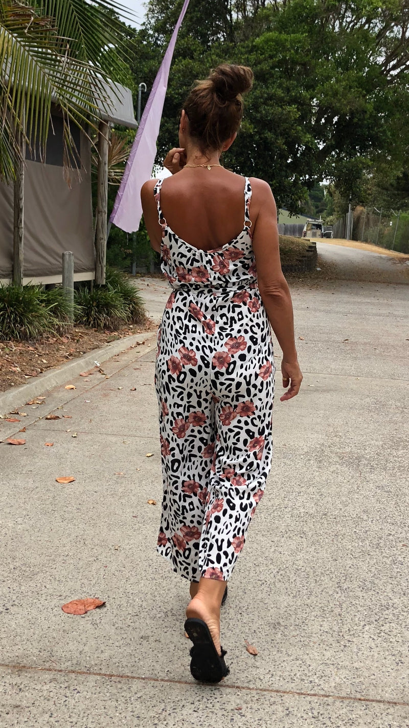 Joni Jumpsuit - Leopard