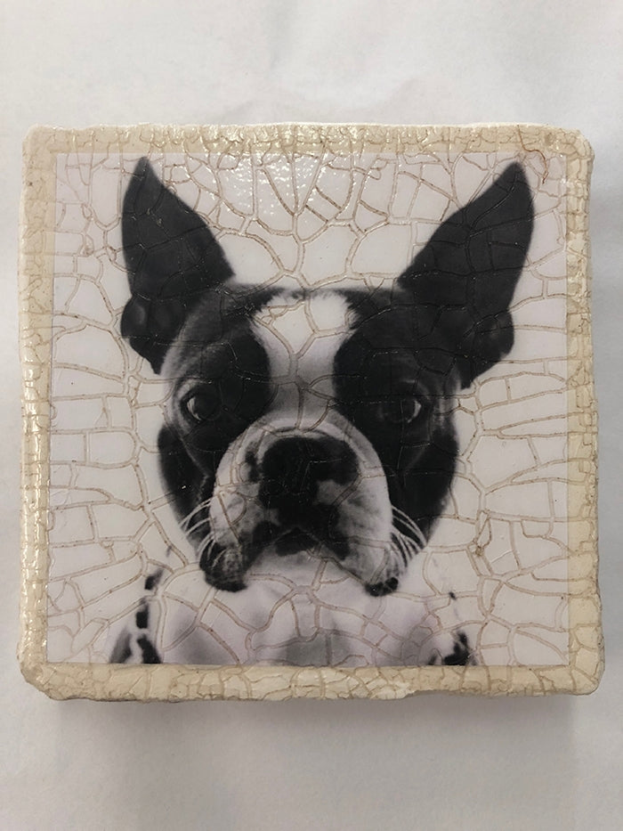 Small Square Frenchie Plaque